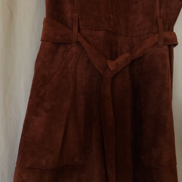 Anthropologie Faux Suede Jumpsuit - Picture 6 of 13